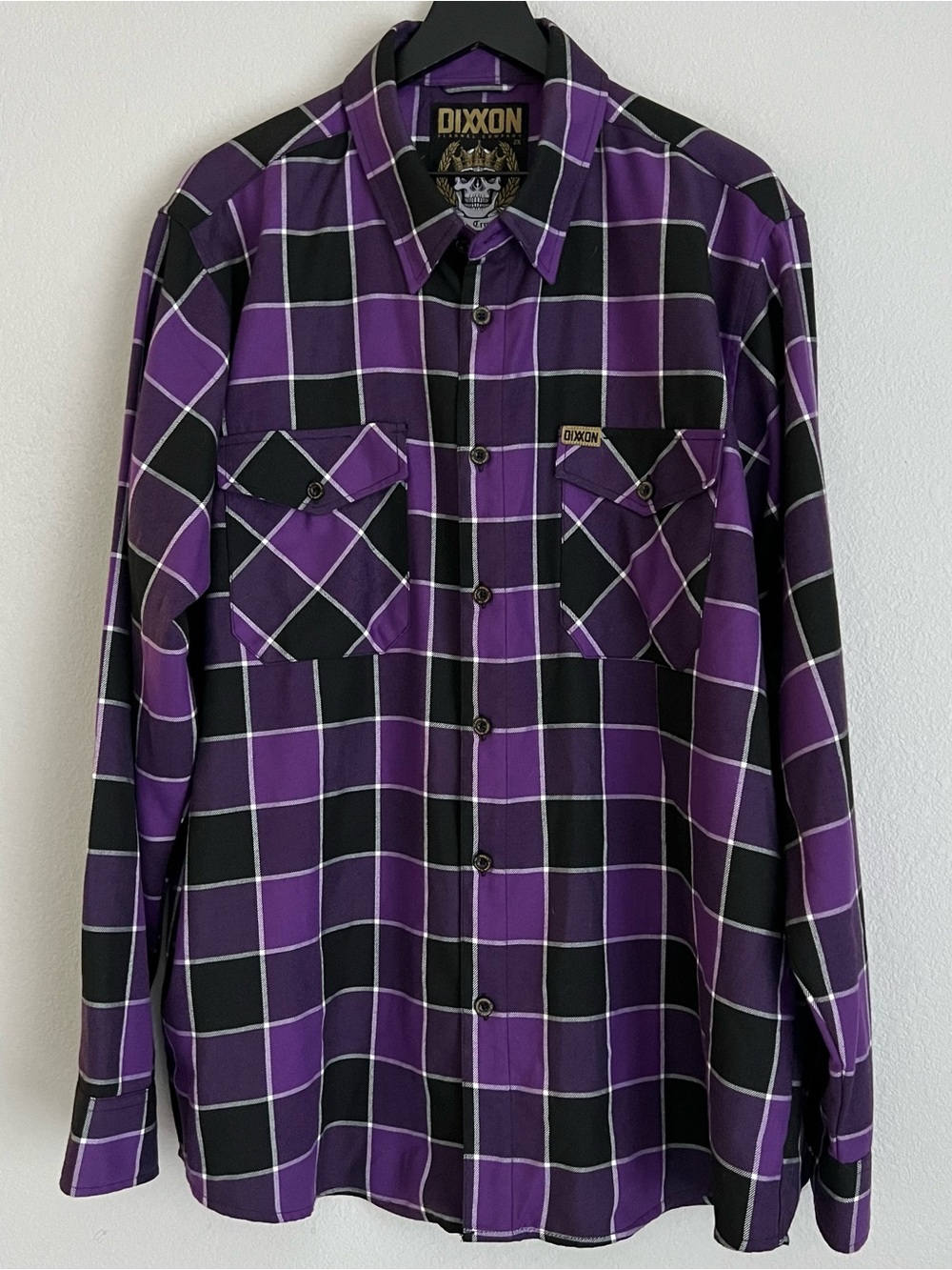 Dixxon Flannel Company The Crown flannel Size 2X Purple
